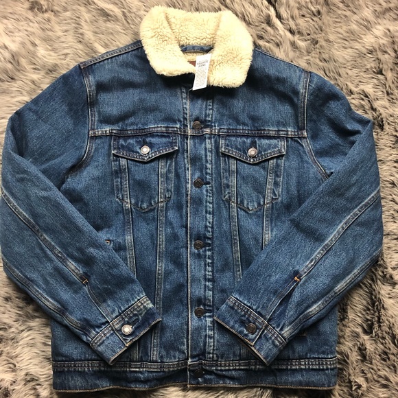 Lands' End Other - Lands end Sherpa jean jacket